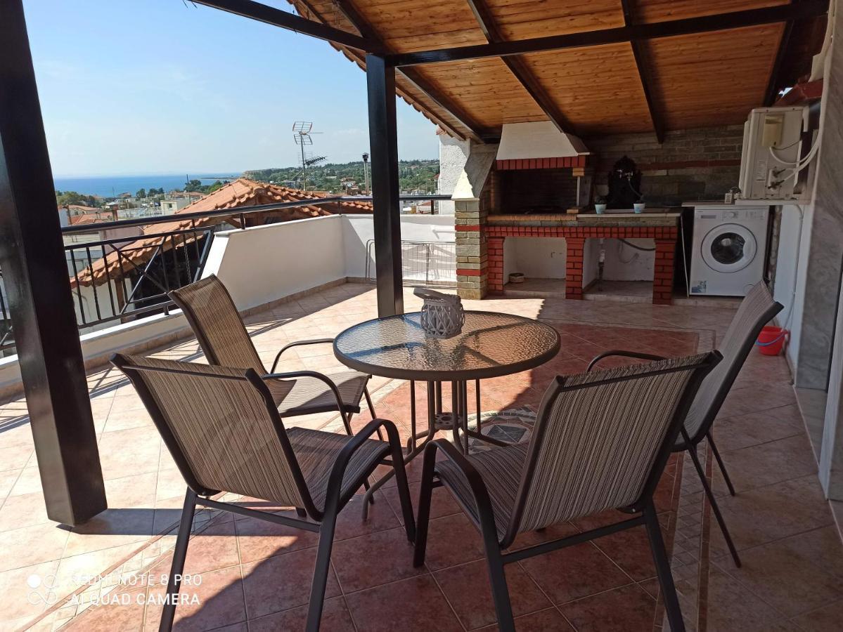 Olga'S Apartments Olympus And Garden View เนอา มิคานิโอนา ภายนอก รูปภาพ